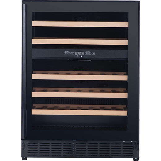 600mm Black Wine Cooler
