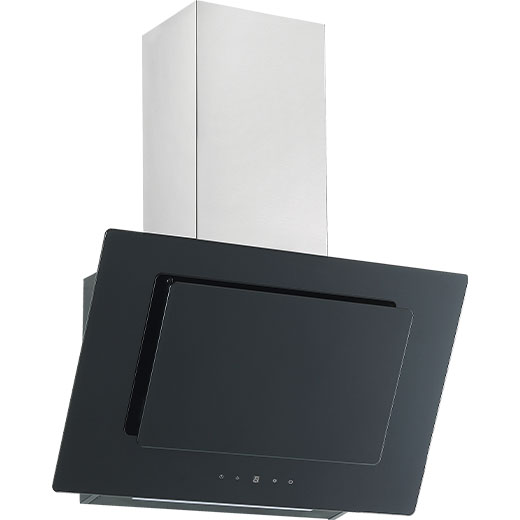 60cm Stainless Steel/Glass Angled Hood