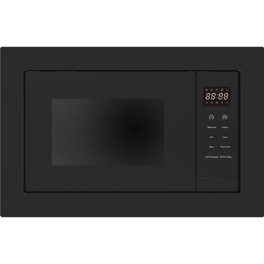 Built-in Black Mini Microwave & Grill