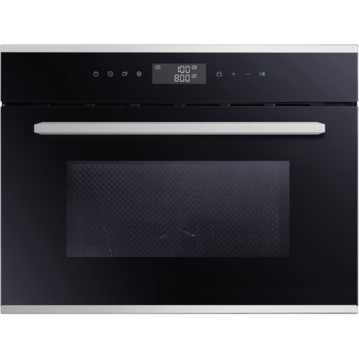 Built-in Black & Stainless Steel Microwave & Grill