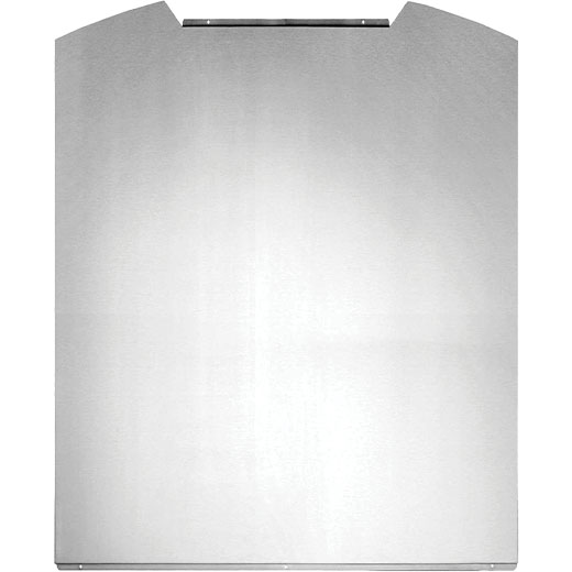 60cm Stainless Steel Curved Splashback